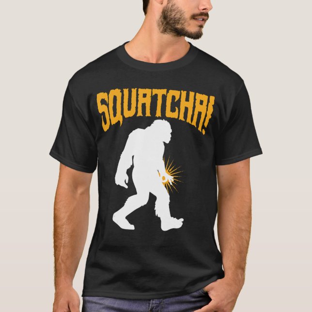 Camiseta Circle Game Meme Sasquatch Game Gotcha Ok Hand Sig (Anverso)