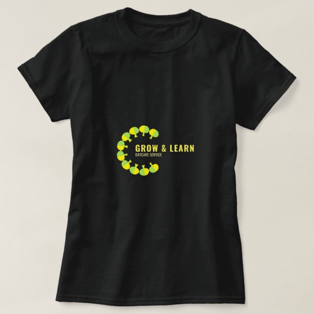 Camiseta CircleDesign|CircleLogo|CircularLogo|EarlyEdu (Diseño del anverso)