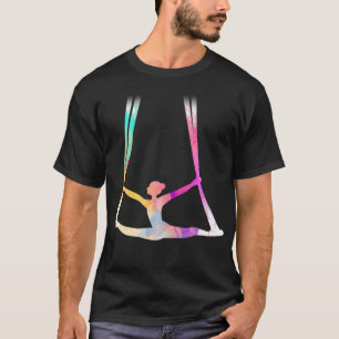 Camiseta Circo aéreo de sedas de yoga 