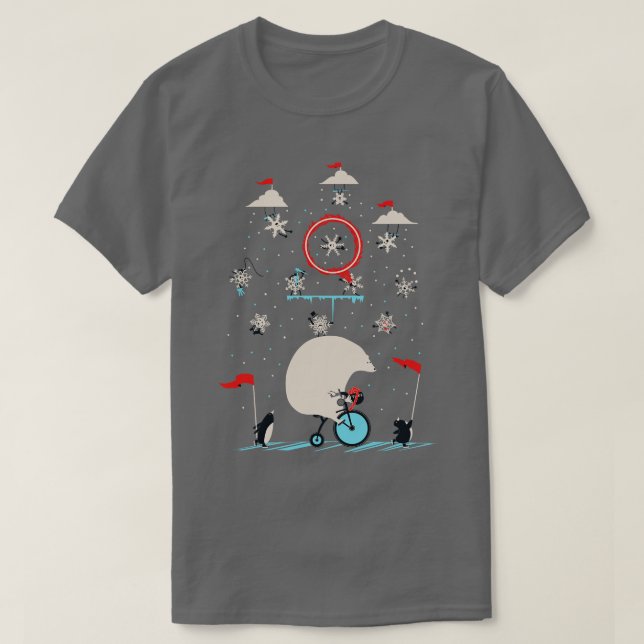 Camiseta Circo ártico (Diseño del anverso)