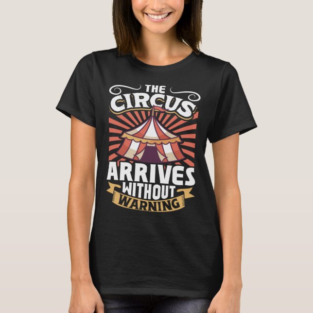 Camiseta Circo Circo Artista Personal Circus Staff 4 (Anverso)