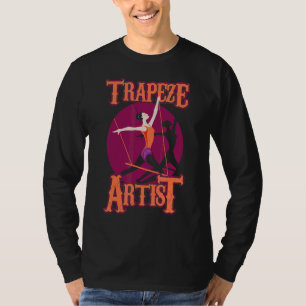 Camiseta Circo de Acrobacias del Artista Trapeze