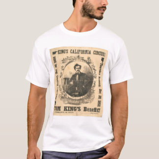 Camiseta Circo de California de rey (0804A)
