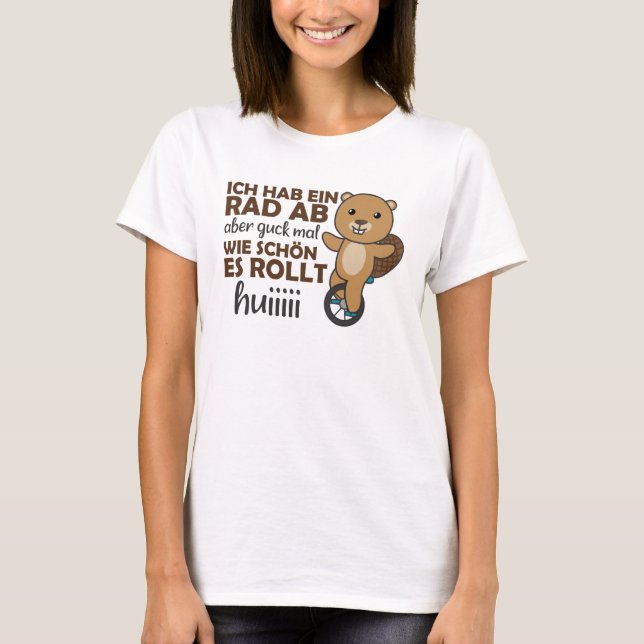 Camiseta Circo de castores de unicíclico (Anverso)