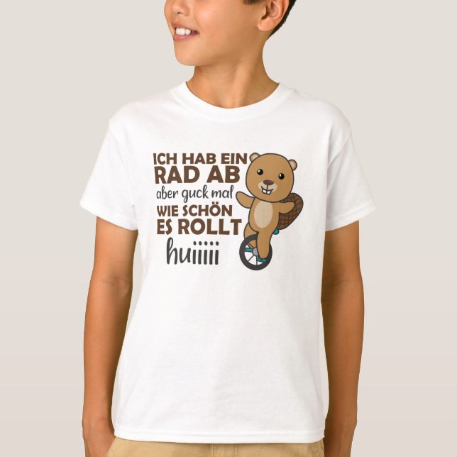Camiseta Circo de castores de unicíclico (Anverso)