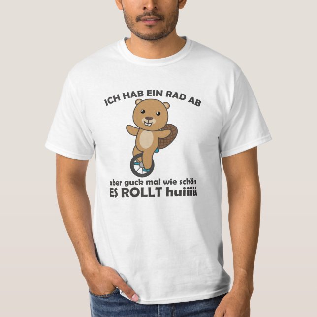 Camiseta Circo de castores de unicíclico (Anverso)