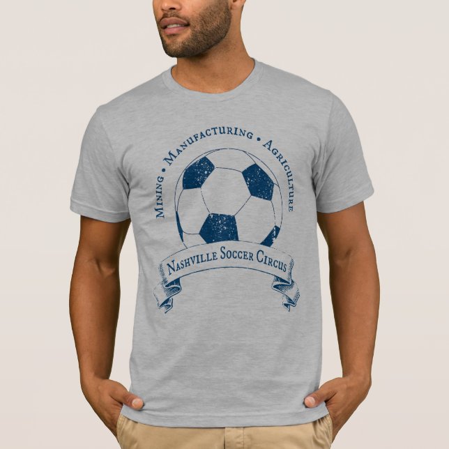 Camiseta Circo del fútbol de Nashville (Anverso)