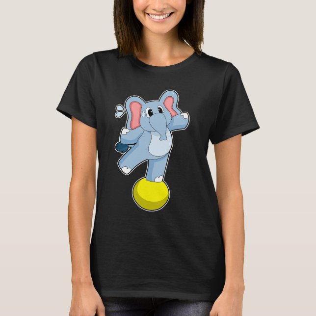 Camiseta Circo elefante (Anverso)