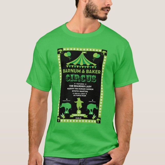 Camiseta Circo inspirado en las cosechas originales (Anverso)