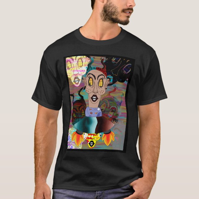 Camiseta circo intergaláctico (Anverso)