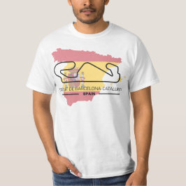 Camiseta Circuit De Barcelona Formula 1 T-shirt
