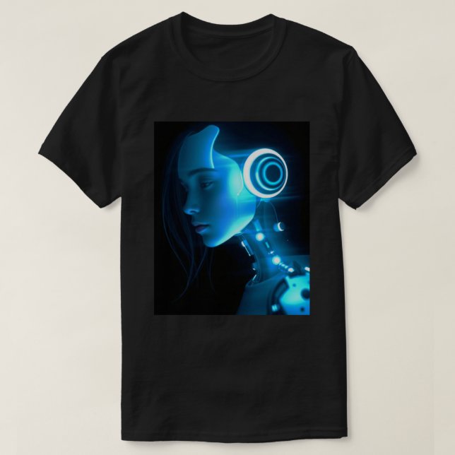 Camiseta Circuit Dreams: A Cyberpunk Vision (Diseño del anverso)