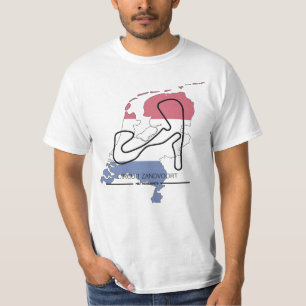 Camiseta Circuit Zandvoort Fórmula 1