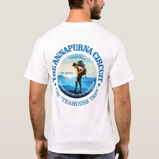 Camiseta Circuito de Annapurna (Reverso)
