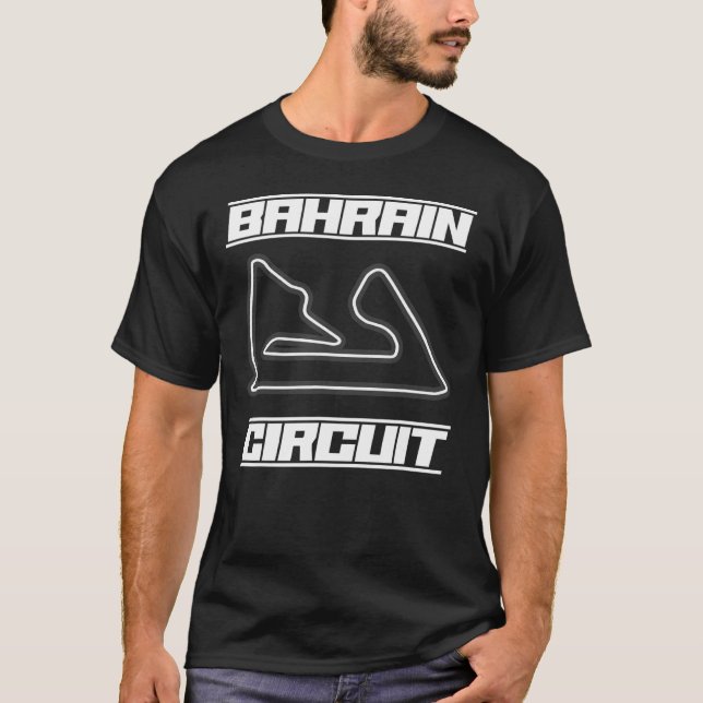 Camiseta Circuito de Bahréin Fan Ones Carreras Carrera de a (Anverso)