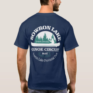 Camiseta Circuito de canoa del lago Bowron
