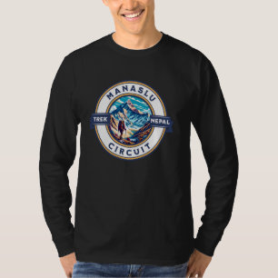 Camiseta Circuito de Manaslu Trekking en montaña en Nepal H