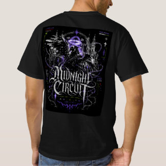 Camiseta Circuito de medianoche gótico ciberpunk gráfico