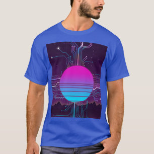 Camiseta Circuitos del Sol Vaporwave