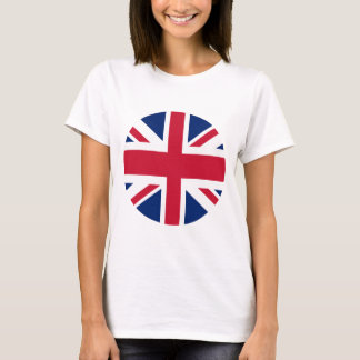 Camiseta circular Union Jack para mujer