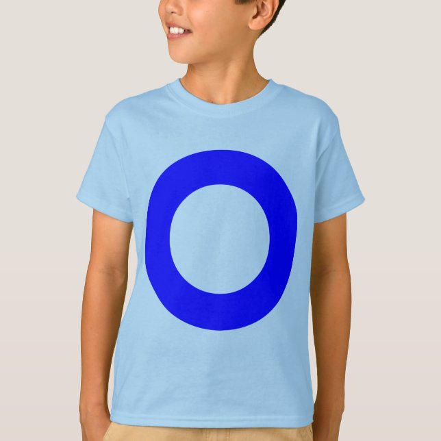 Camiseta Círculo agudo - Colores (Anverso)