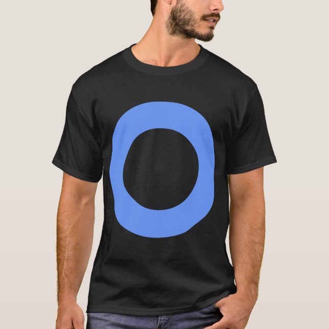 Camiseta Círculo agudo - Colores (Anverso)