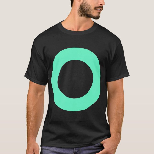 Camiseta Círculo agudo - Colores (Anverso)
