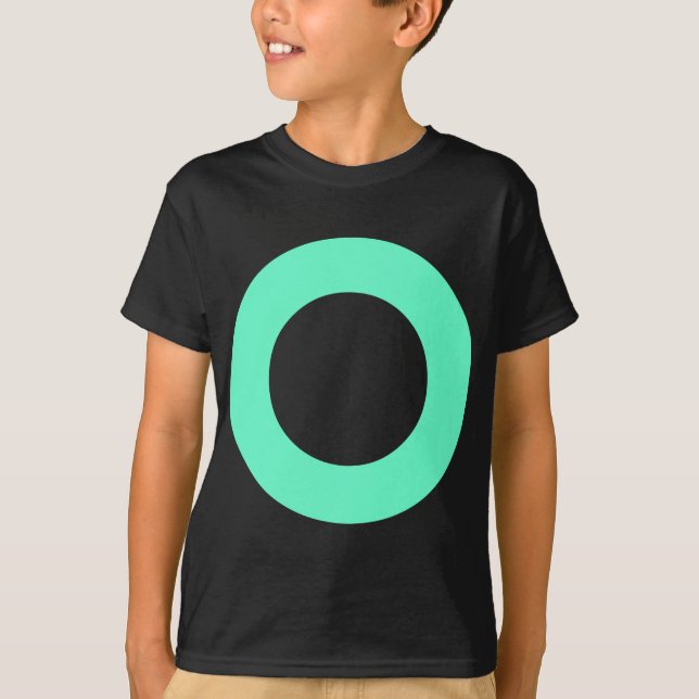 Camiseta Círculo agudo - Colores (Anverso)