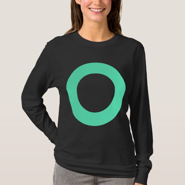 Camiseta Círculo agudo - Colores (Anverso)