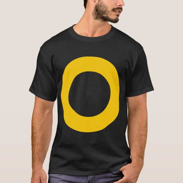 Camiseta Círculo agudo - Colores (Anverso)