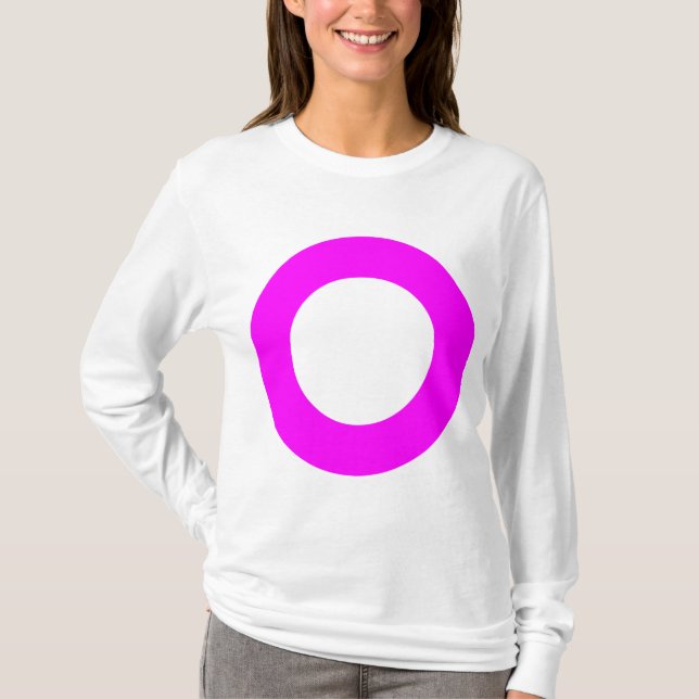 Camiseta Círculo agudo - Colores (Anverso)