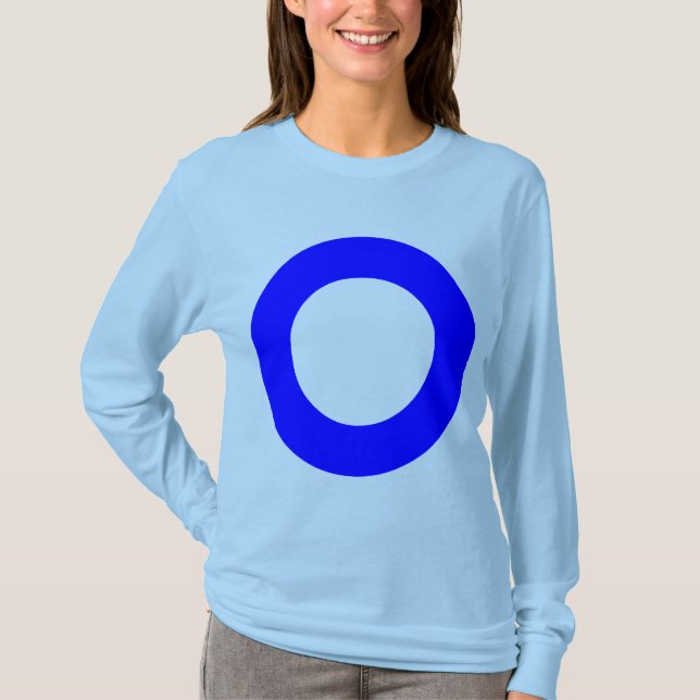 Camiseta Círculo agudo - Colores (Anverso)