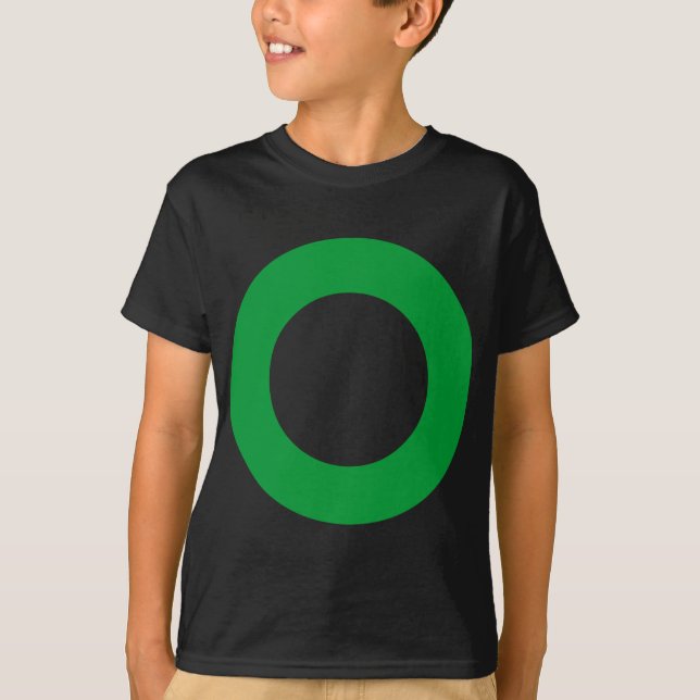 Camiseta Círculo agudo - Colores (Anverso)