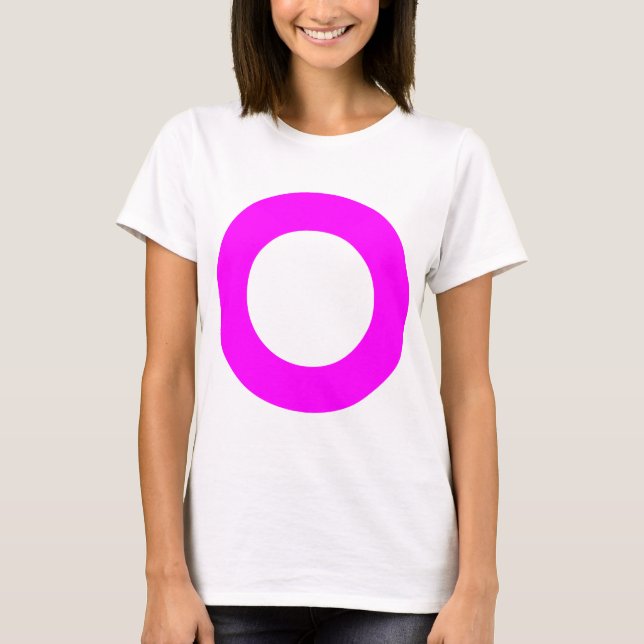 Camiseta Círculo agudo - Colores (Anverso)