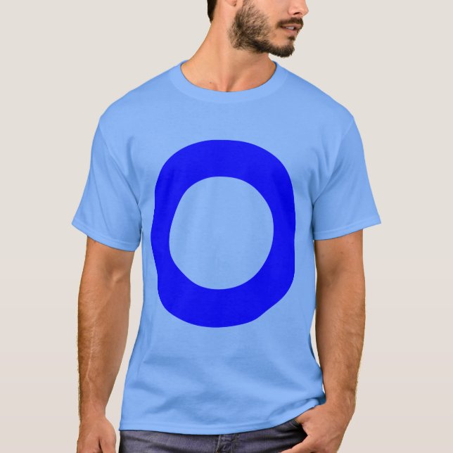 Camiseta Círculo agudo - Colores (Anverso)