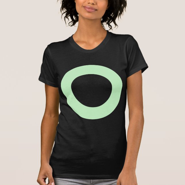 Camiseta Círculo agudo - Colores (Anverso)