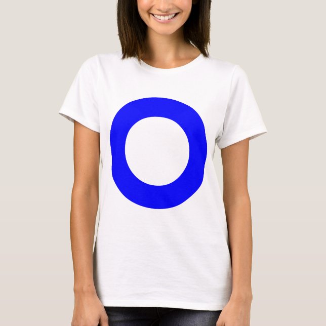 Camiseta Círculo agudo - Colores (Anverso)