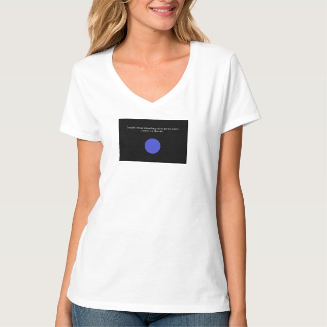 Camiseta Círculo Azul (Anverso)