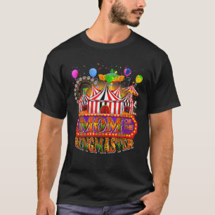 Camiseta Círculo Carnaval Nacimiento Mamá Del Ringmaster Bi