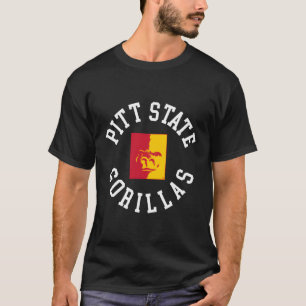 Camiseta Círculo colegiado de gorilas del estado de Pitt