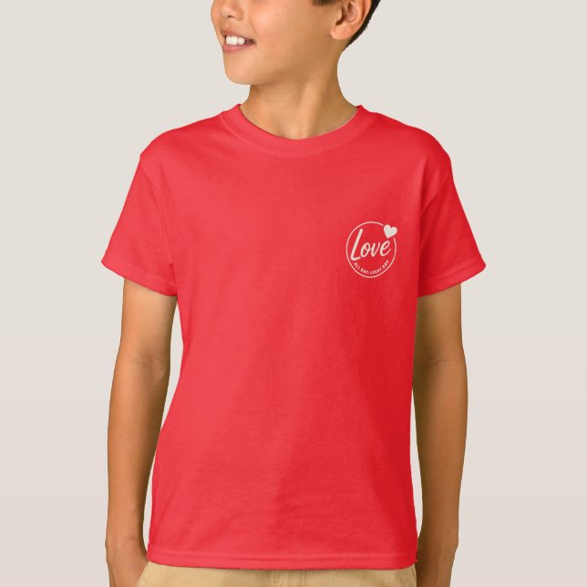 Camiseta Círculo de Amor (Anverso)