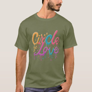 Camiseta Círculo de amor - Diseño sentimental