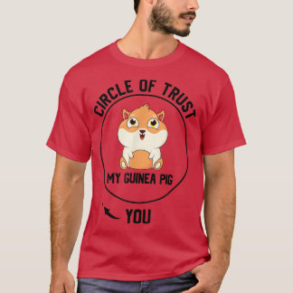 Camiseta Círculo de confianza mi conejillo de indias Mascot