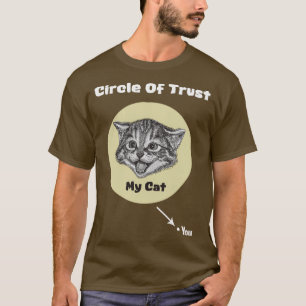 Camiseta Círculo de confianza que te dio mi gato