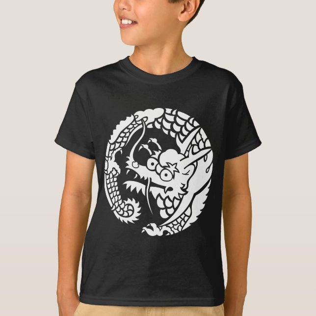 Camiseta Círculo de dragón de la secta de Nichiren (Anverso)