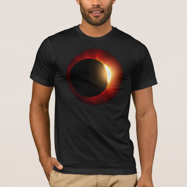 Camiseta Círculo de Incendio Astrónomo de Eclipse Solar Tot (Anverso)