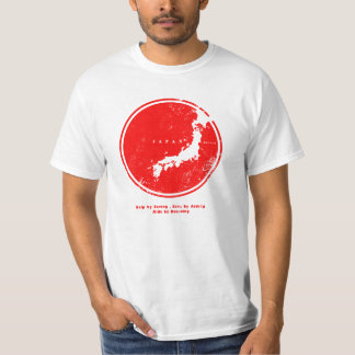Camiseta círculo de Japón del asistente