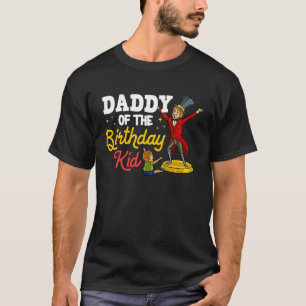 Camiseta Círculo de la fiesta de cumpleaños de papá tema de