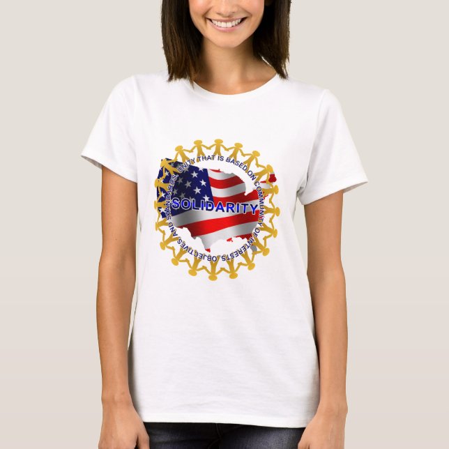 Camiseta Círculo de la solidaridad (Anverso)