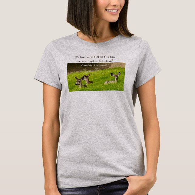 Camiseta Círculo de la vida Cambria (Anverso)